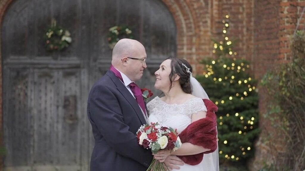 A wonderful Christmas wedding with Ellie &amp; Bri at Leez Priory Wedding Venue. An amazing day with great people, loads of fun and happy times and a lovely firework display to finish. #weddingfilmmaker #videographer #wedding #weddingfilm #winterwedding #ess… instagr.am/p/CqPoScSs-2P/