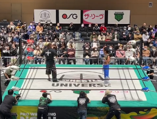 Hi5ame's tweet photo. AMAKUSA has retained the GHC Junior title.
HAYATA has challenged him. https://t.co/h4CGxYWQBQ