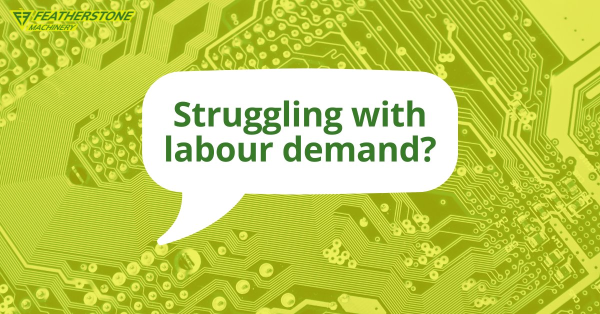 Here at Featherstone Machinery, we are leading the way in innovation! Find out how we can help you reduce your labour demand on our website today. today. featherstonemachinery.co.uk