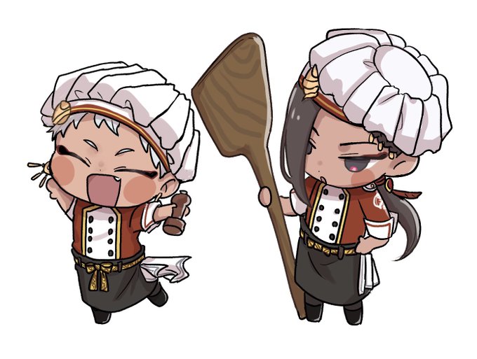 料理に添えてた🐍と☀️ 