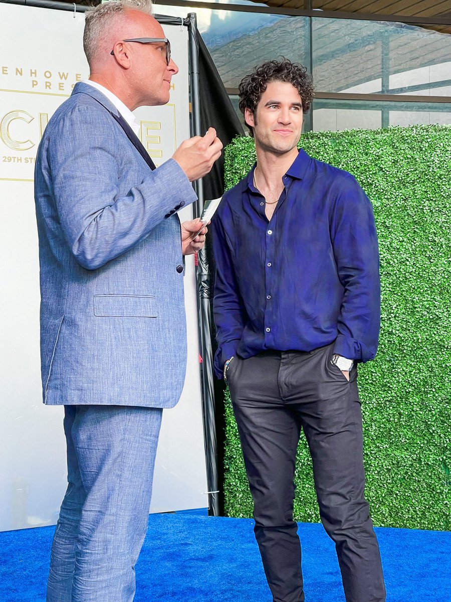 GEDmagazine: @ DarrenCriss behind the scenes for this years annual @ DAPHealth THE CHASE awards