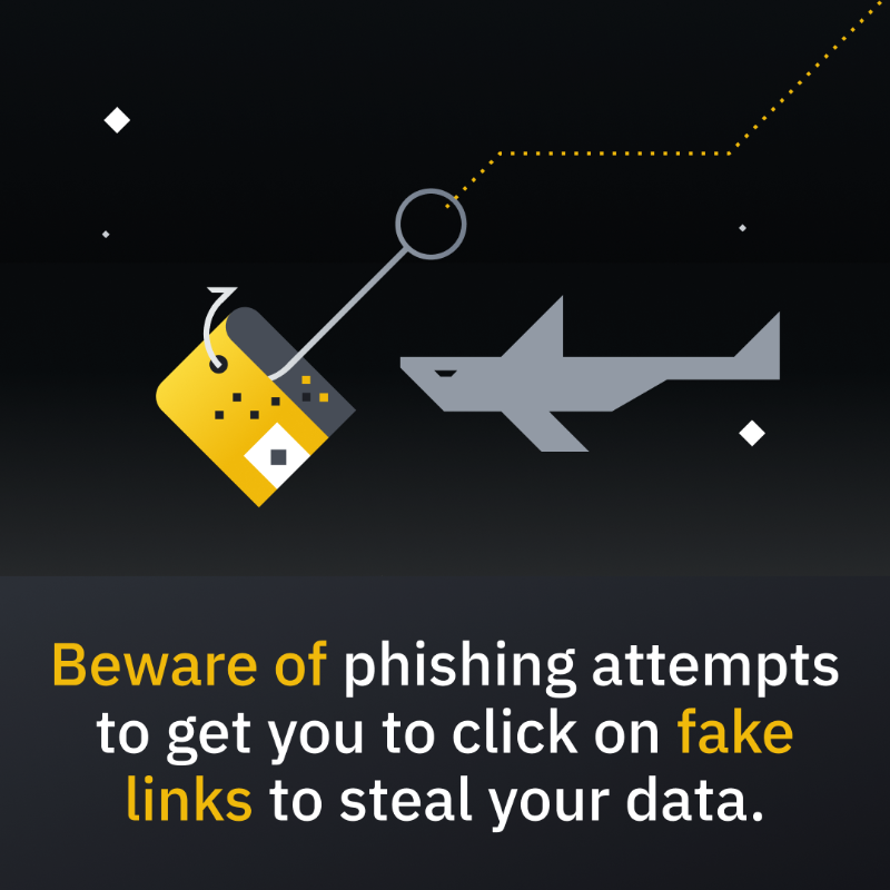 binance's tweet photo. It's important to learn the best practices when it comes to keeping your crypto secure.

Here are 4 tips to help 👉