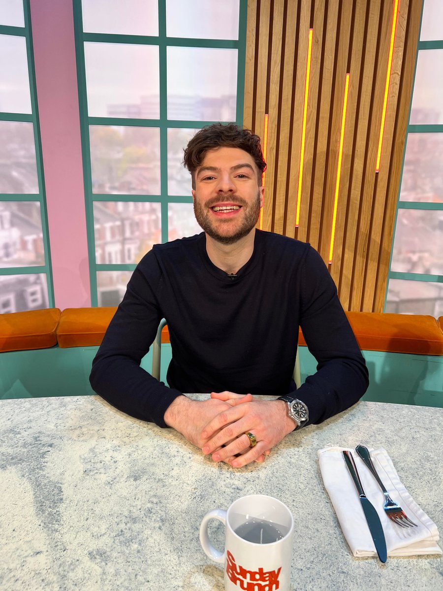 SundayBrunchC4's tweet image. Chatting to us now is @jordannorth1 to tell us about his new BBC Three show, ‘Project Icon’ 📺