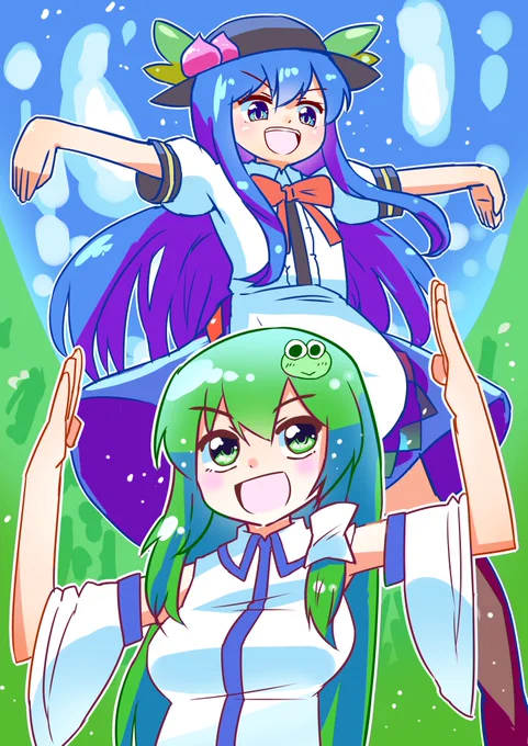 【東方のイラスト】20220524あおとあお 