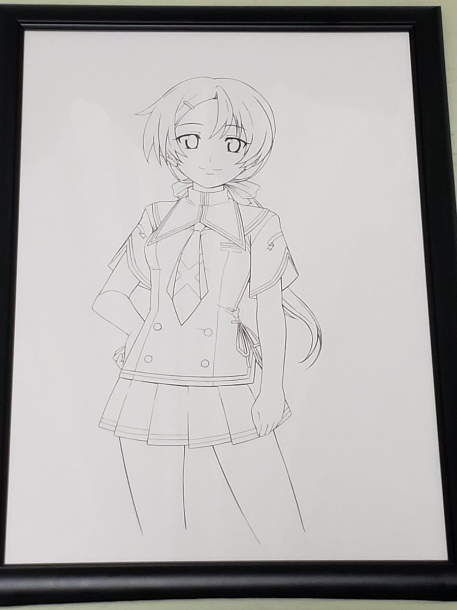 本日もオバイブ原画展に参加しました!
何より思い出深いカーテンコールのOP原画GETできたの本当に本当に嬉しい。
キラ⭐キラ枠は悩んだけど大好きなシーンを。
持ち帰り用の袋を忘れておまけ諦めかけたけど、AiRI姉さんのおかげで祐子お迎えできました。サイン含めて大事にします!
#オバイブ原画展 