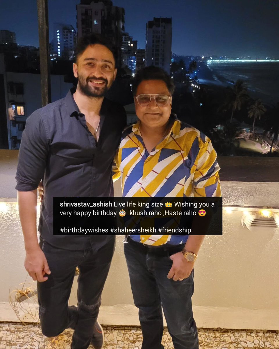 From @/shrivastav_ashish ❤❤

HBD SUPER SHAHEERA
#HappyBirthdayShaheer #ShaheerSheikh