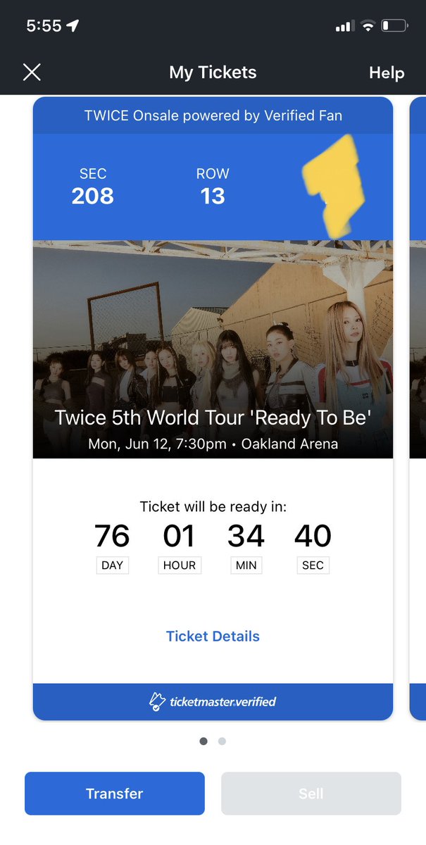 lilsuzziivert's tweet photo. Looking to trade these two 06/12 tickets for twice in Oakland for two on 06/13. Preferably around the same area. Will send proof and Venmo, just wanna trade and see Momo 😭. Will sell if nothing pops up.  #TWICE_5TH_WORLD_TOUR #trade https://t.co/aXAJr2BXMq