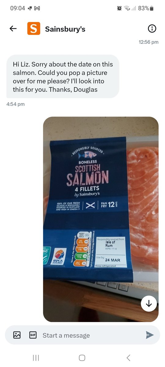 ItsmeMrsH's tweet photo. @sainsburys Still waiting for my refund.  All I got was a topsy-turvy auto response. https://t.co/ofseBmkLQN