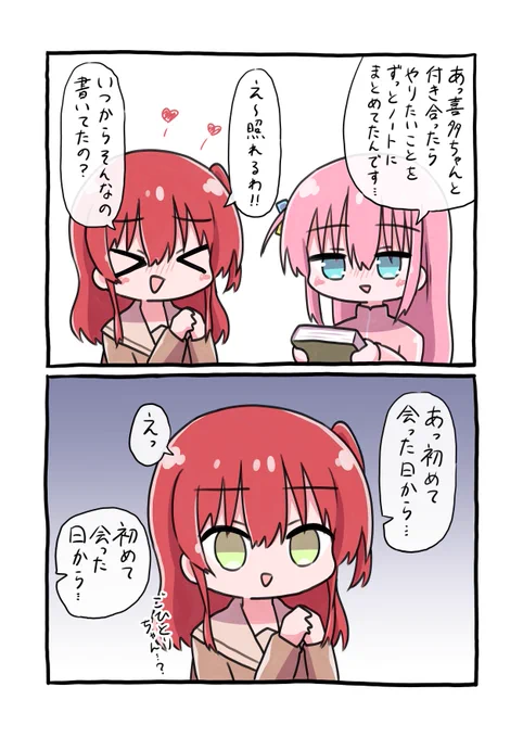 付き合いたてのぼ喜多です #ぼっち・ざ・ろっく 