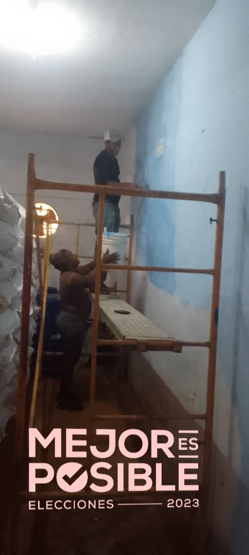 jornada de limpieza, embellecimiento y conservación de diferentes establecimientos y direcciones de nuestra Empresa Filial De Comercio Güira de Melena y sus UEB, jornada de reafirmación Revolucionaria y respaldo al proceso electoral que en pocas horas nos encontraremos.