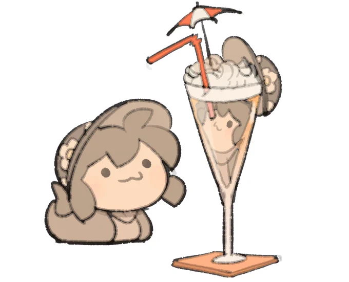 very fancy drink 