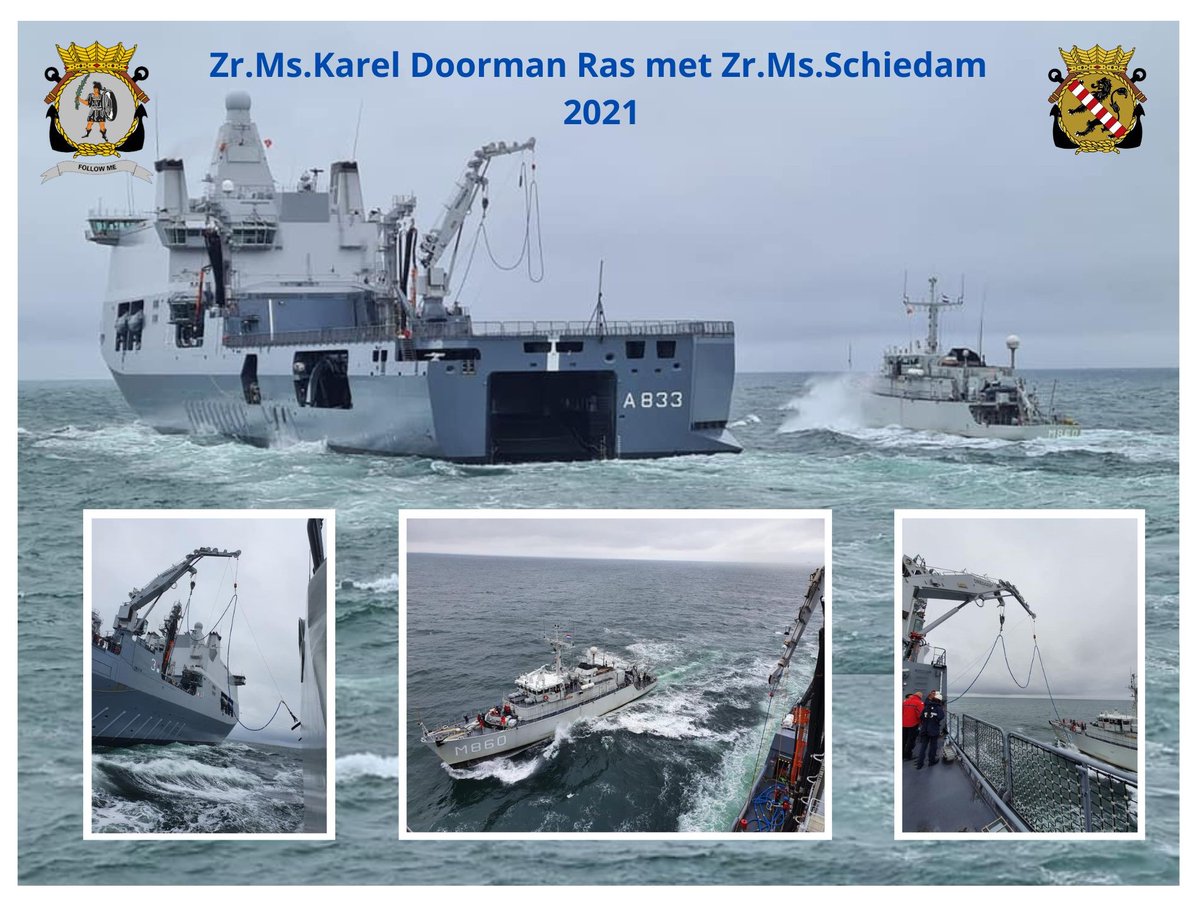 luitelubberts (@luitelubberts82) on Twitter photo Nice Memories . Maxi & Mini . HNLMS Karel Doorman and HNLMS Schiedam Replenishment at sea 2021.
Foto's via : <a href="/ElzoJansen/">Elzo Jansen</a> ,<a href="/ZrMsKarelDman/">Zr.Ms.KarelDoorman</a> , <a href="/C_SDAM/">Commandant Zr. Ms. Schiedam</a> , <a href="/Jaringma/">Jan Ringma</a> Nice Memories . Maxi & Mini . HNLMS Karel Doorman and HNLMS Schiedam Replenishment at sea 2021.
Foto's via : <a href="/ElzoJansen/">Elzo Jansen</a> ,<a href="/ZrMsKarelDman/">Zr.Ms.KarelDoorman</a> , <a href="/C_SDAM/">Commandant Zr. Ms. Schiedam</a> , <a href="/Jaringma/">Jan Ringma</a>