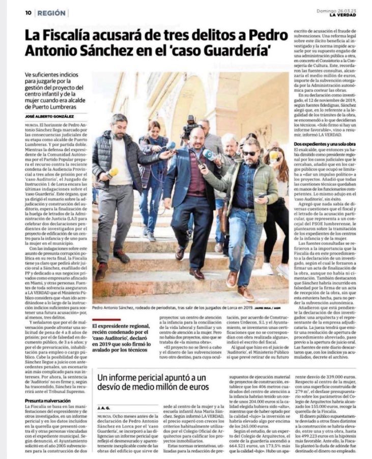 RosaRodaNews's tweet photo. López Miras está tardando en explicar qué aprendió de Pedro Antonio Sánchez 👇 https://t.co/4k2BPkx9Do