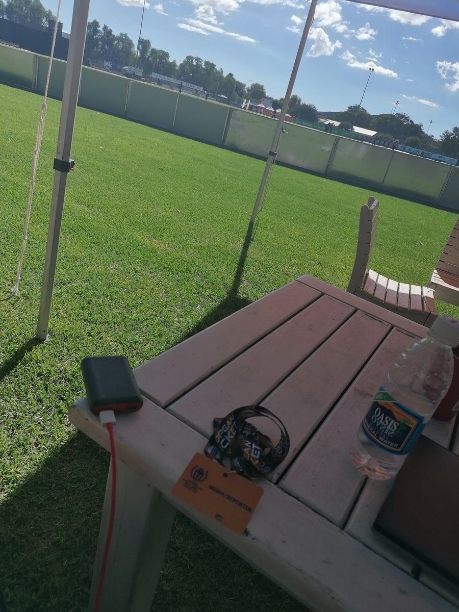 BdJcricket's tweet photo. Seems the #CWCQP press pass does not come with a lanyard. Fortunately I have a spare. Thanks, @EuropeanCricket! https://t.co/93eLpOhaKf