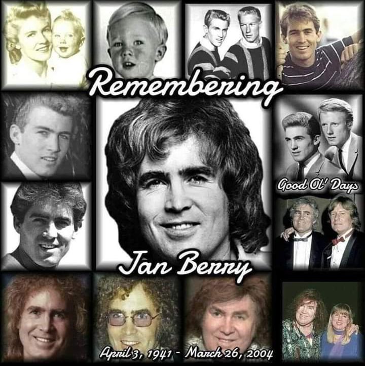 Remembering William Jan Berry (April 3rd., 1941--March 26th., 2004), professionally known as #JanBerry of the singing duo #JanAndDean . Gone but never forgotten. 🎼🎶🎵🎤🙏 #surfcity #littleoldladyfrompasadena #deadmanscurve