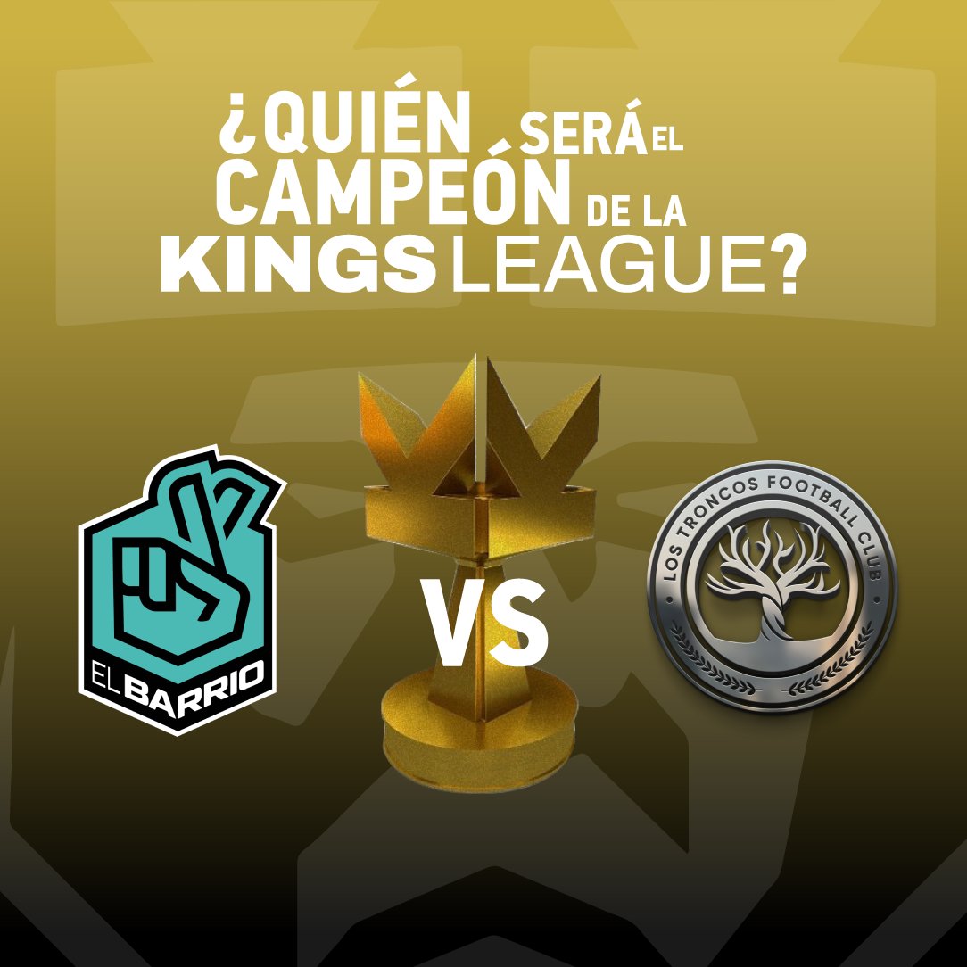📣 Concurso CAMPEÓN #KingsLeaguePlayOff 🔥
🏟 FINAL FOUR #KingsLeague 👑

🎁 Sorteo: 2 packs de 250 Créditos 💰💰

📌 Requisitos:
1️⃣ Síguenos 🫶🏻 
2️⃣ Like + RT! 💘
3️⃣ Contesta: ¿quién será el CAMPEÓN? 🏆⚽
4️⃣ Añade el hashtag #KingsLeagueFantasyMARCA
 ⏰ Límite: 26/03 a las 21h.