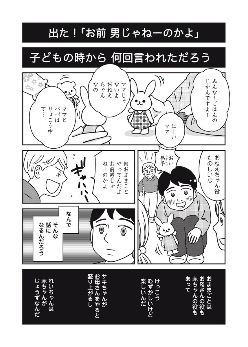 「お前、男じゃねーのかよ」
「もっと飲めよ!男だろ!」

こんなふうに男性が男性からジェンダーハラスメントされること、けっこうあるらしい。

(1/2) 