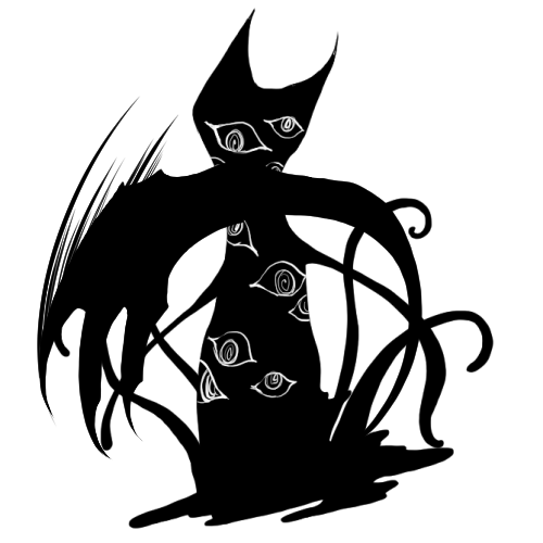 《時閲す影瞳》と《畏れの器》こと吉祥黒闇天
SAN回復用の癒し回なのでボスも癒し枠です 言うまでもなくシュレディンガーの猫がモチーフでした あとカービィのボス
吉祥天・黒闇天は別に"日本神話は事実だった!"って話ではなく、因果の概念神格を各地で色んな解釈で色んな呼び方してるってだけです 