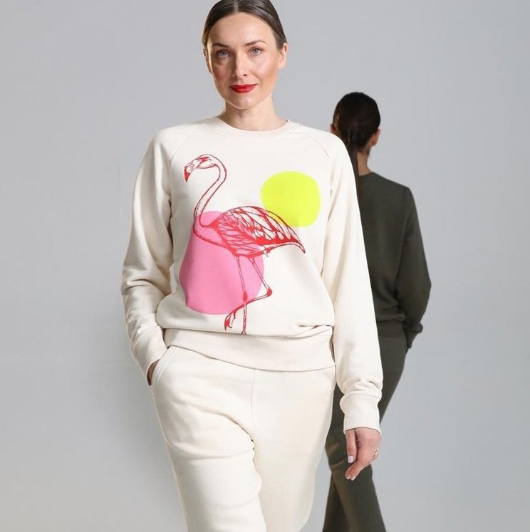 CIFDtweets's tweet image. Not just for Kids from @FaunakidsIrl #Irishfashion #print #handprinted #cotton #naturalfibres #sweatshirt #sustainablefashion #ecofashion #IrishFashionArt #fauna #nadiacruikshanks #irishdesign #CIFD