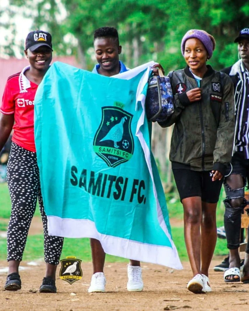 bramwelkaramoja's tweet photo. Big up to the Samitsi FC Fanbase for the relentless support to the team. The movement is slowly but surely growing and the boys are delivering on the pitch. Motivation 🙏🙏

#TheQuails #Samitsifc #aBoyFromKakamega https://t.co/Mf68umQadd
