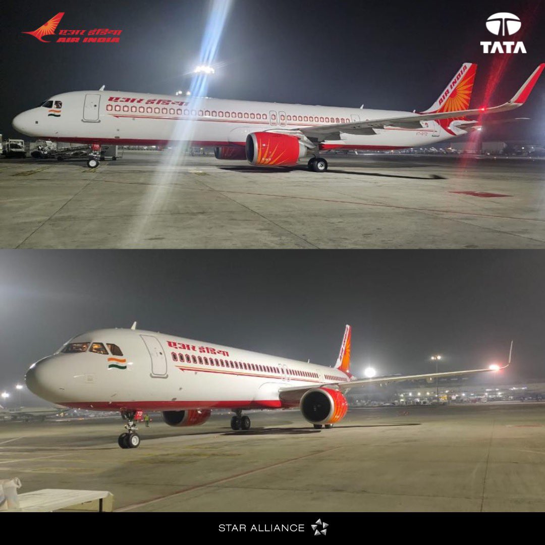 Air India First Airbus A321neo | Photo: Air India Twitter