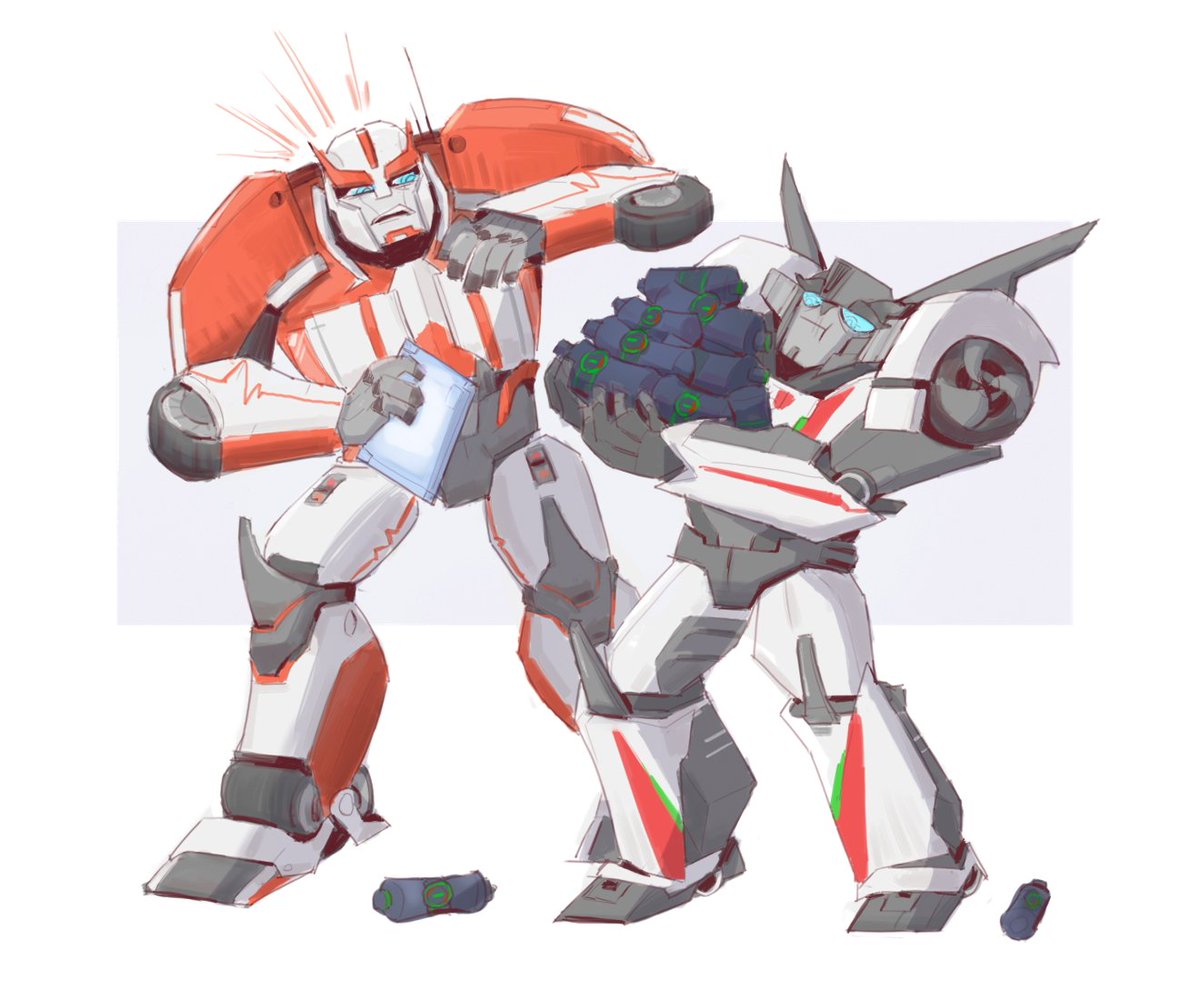 0bluebone's tweet photo. 搬老图：老救和老千爆炸发生💥💥#Transformers #tfp https://t.co/WjnBICtOkr