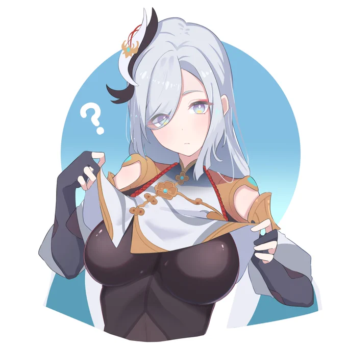 申鶴でっっっか#原神 