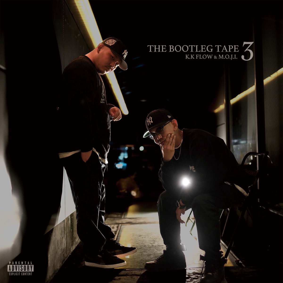 🔥情報公開🔥 3/29(水) Release🔥

K.K FLOW &amp; M.O.J.I.
「THE BOOTLEG TAPE 3」

1. We still [Prod. SUBMARINEBEATS] 
2. Loop loop loop [Prod. Loop addict]
3. C.R.E.A.M. (feat. Gizmo De Trini) [Prod.SUBMARINEBEATS]
4. 虎視鍛舌 [Prod. KO-1]
5. Fuckin' good [Prod. Loop addict]