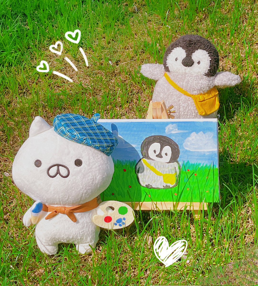 alululu0706's tweet photo. 🐱：絵を描いていますよ。 https://t.co/Ac8IlGeNU6