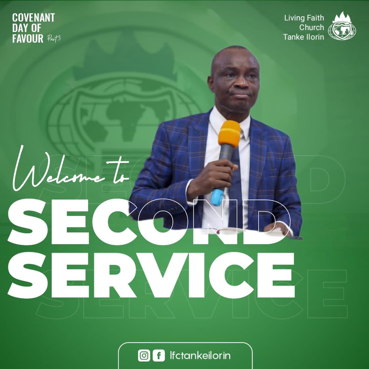lfctanke_ilorin's tweet photo. You are specially welcome to our 3rd in the series of Covenant Day of Favour and Thanksgiving Service: Second Service

We are LIVE now!

This is your service of robust good things!

#lfctanke
#CovDayofFavour
#CovenantHighways https://t.co/6lbbQUpcnI