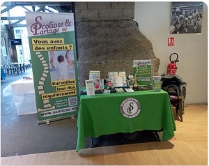 ScoliosePartage's tweet photo. #scoliose #depistagescoliose #scolioseetpartage #proteor
Lyon 4 mars 2023 - La scoliose mise en lumière
Merci à Proteor et à l'ensemble des participants pour cette journée formidable et de nous avoir donné l'opportuntié d'y tenir un stand.
Ce fut une journée totalement réussie https://t.co/zkowbWSxt5