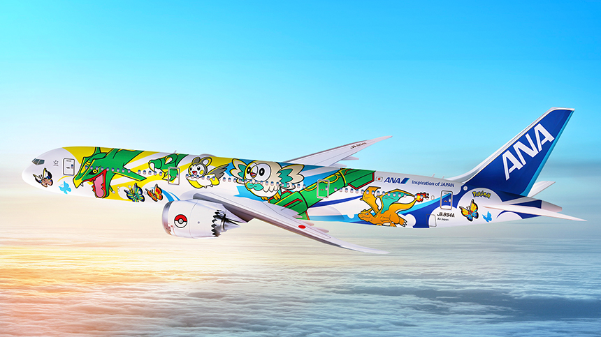 ANA B787-9 JA894A Pokemon はと Aeronews on X: