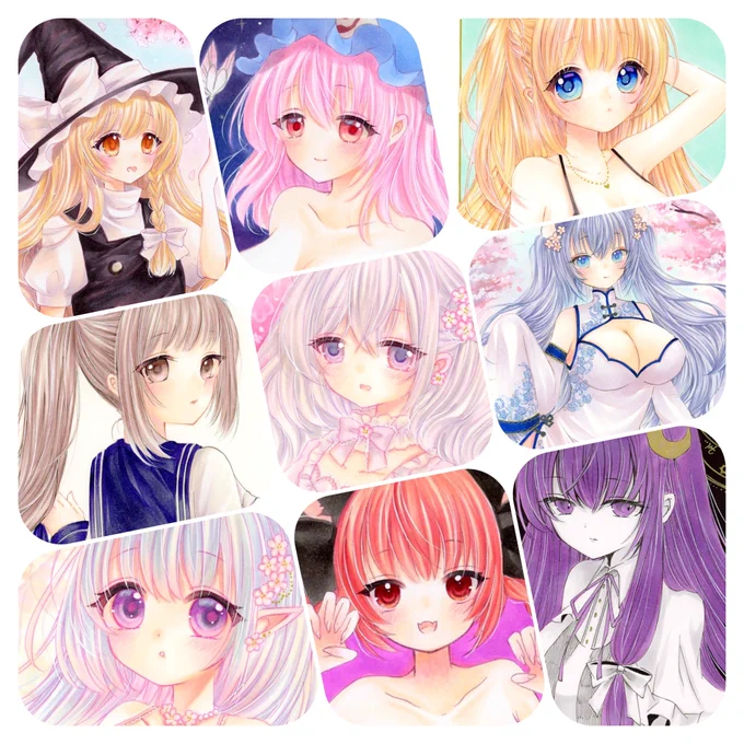 今日の21時にBOOTH開きます新作たくさん追加しますので覗いていただけると嬉しいです一部だけ画像貼ってますー 