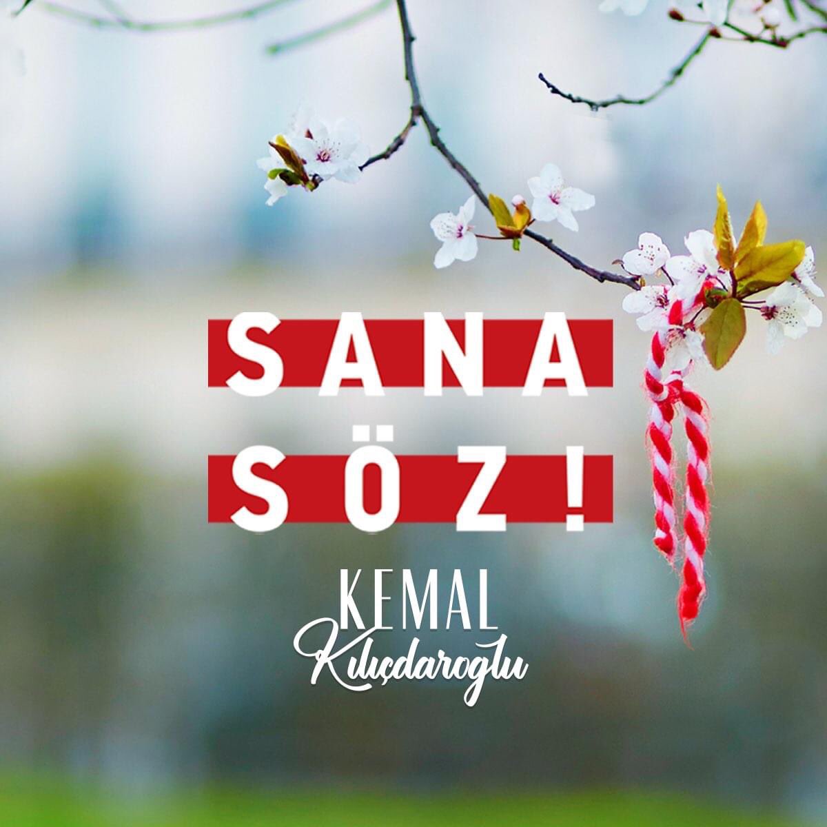 Bu yıl baharın gelişi bir başka güzel olacak…
13. Cumhurbaşkanımız Kemal Kılıçdaroğlu'nun Önderliğinde...
Hep Birlikte, Gururla… Kendinden Emin, Kararlı Adımlarla…
Başaracağız... 
#SanaSöz
#SanaSözManavgat
#KemalKılıçdaroğlu
#GeliyorGelmekteOlan