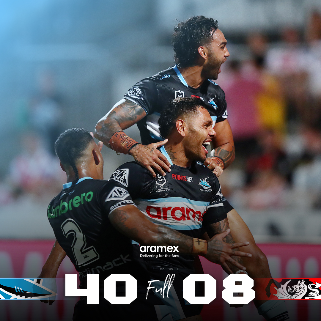 cronullasharks's tweet photo. 🦈🦈🦈

#UpUp 
#NRLDragonsSharks https://t.co/mwW1y4mK9M