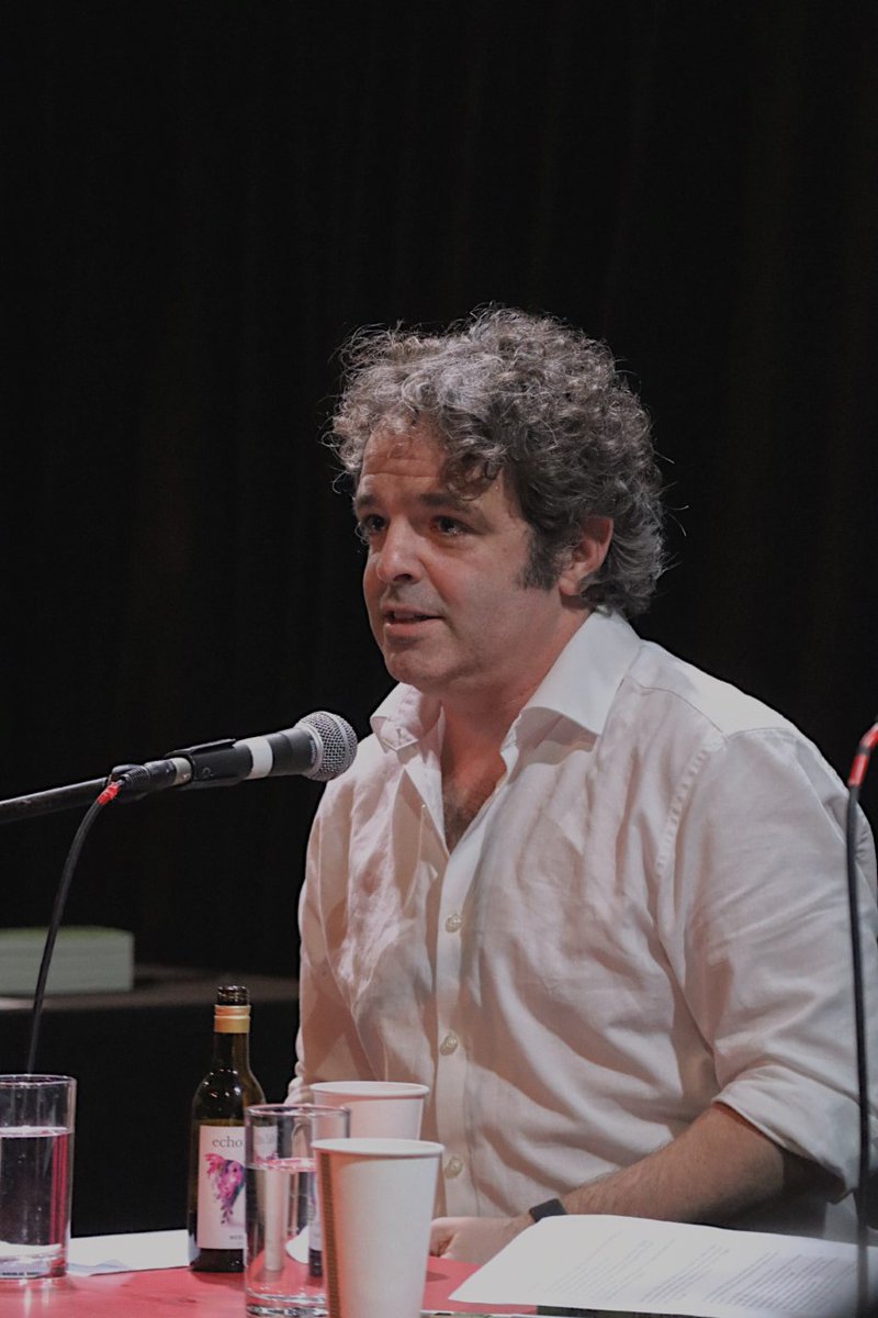 lancaster_words's tweet photo. We were so pleased to hear our own Eoghan Walls in conversation with our very own Zoe Lambert as he launched 'The Gospel of Orla' at Lancaster Litfest. Congrats, Eoghan! Photos: Abigail White. #LancasterWords https://t.co/KVF2R1Fm2L