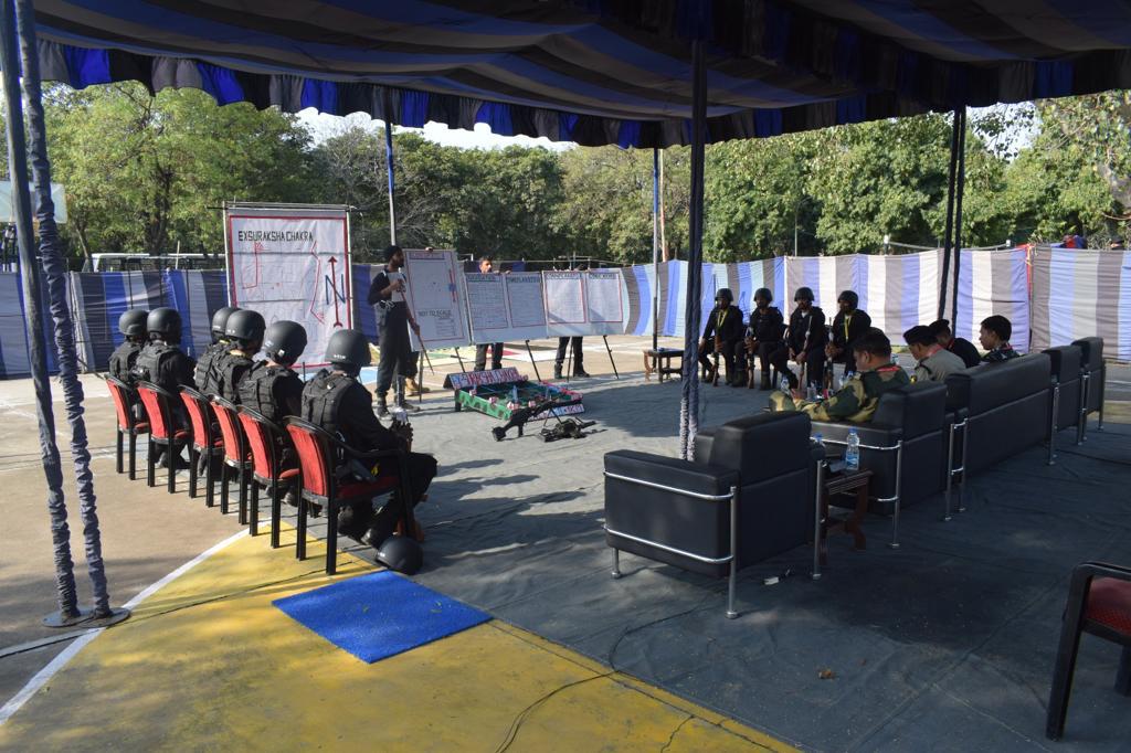 nsgblackcats's tweet image. Physically gruelling &amp;amp; tactically challenging Stage-IV of 13th Police Commando Competition commenced at NSG Campus Manesar. Commandos displayed their resoluteness &amp;amp; professional acumen by successfully negotiating the obstacle course and neutralising the enemy target!!!