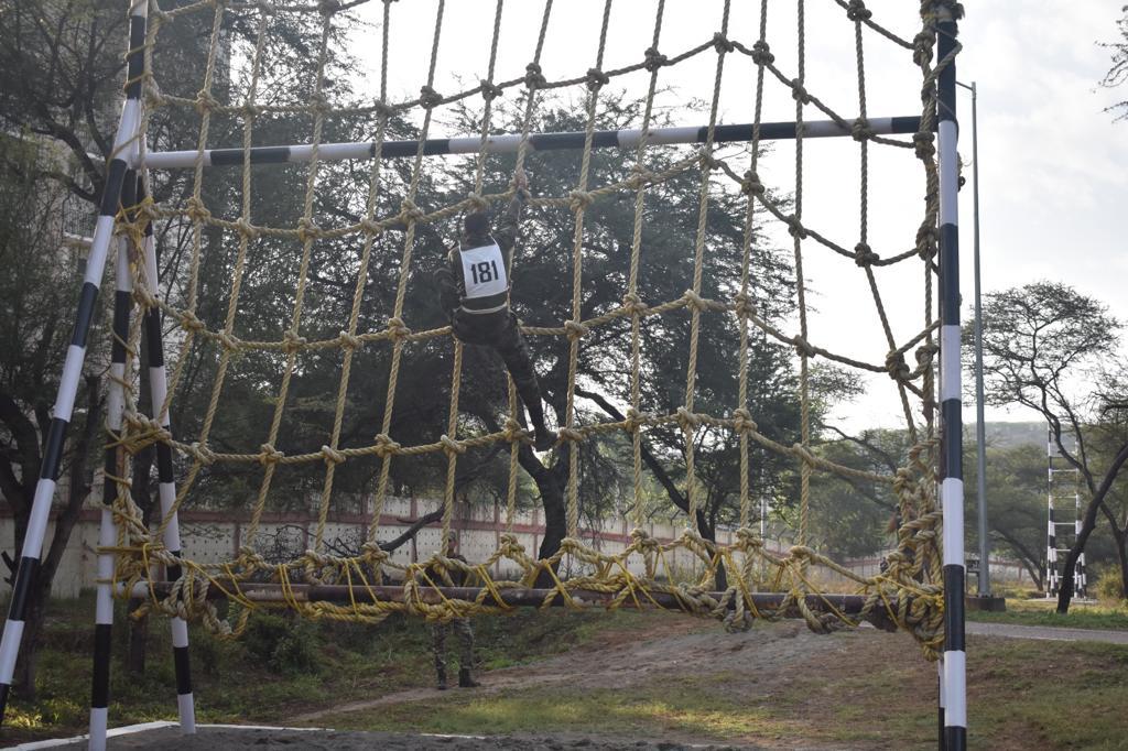 nsgblackcats's tweet image. Physically gruelling &amp;amp; tactically challenging Stage-IV of 13th Police Commando Competition commenced at NSG Campus Manesar. Commandos displayed their resoluteness &amp;amp; professional acumen by successfully negotiating the obstacle course and neutralising the enemy target!!!