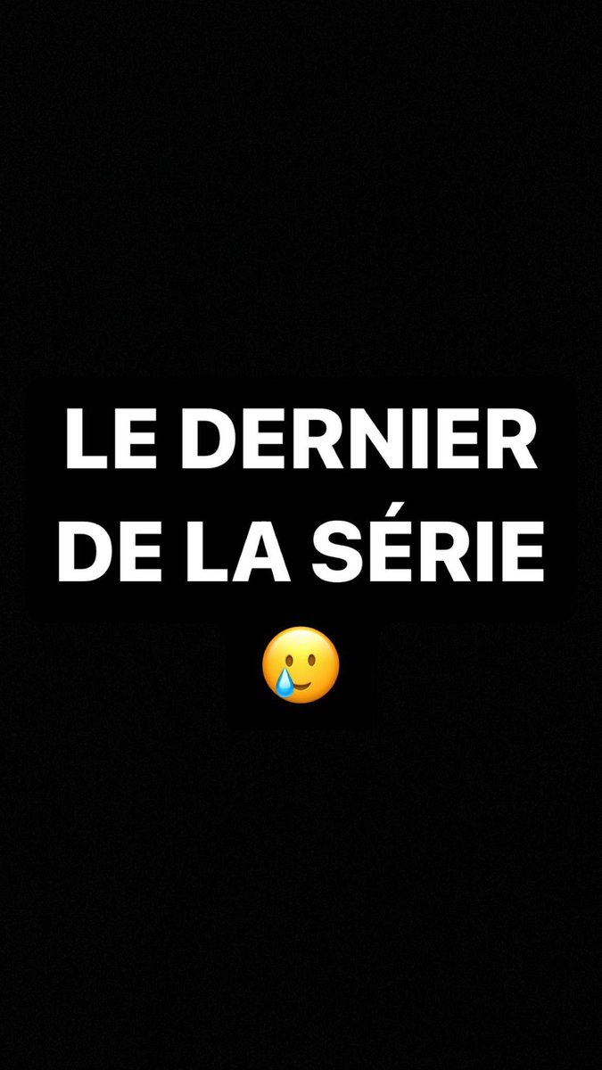 BIENTÔT FINIS LA JERSEY DRILL POUR MOI L’ÉQUIPE ON S’EST BIEN AMUSÉ NN ?
Va falloir profiter du dernier c’est imminent #100% 🔋
