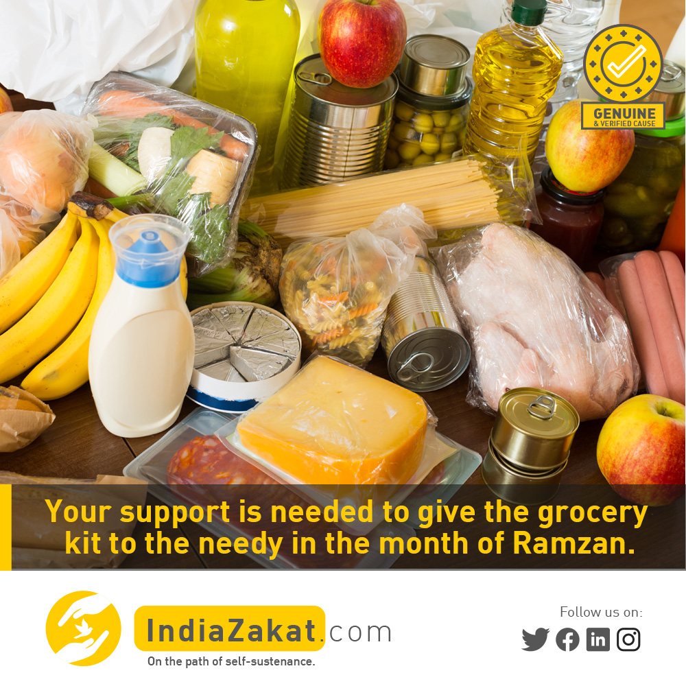 FEWA Trust is asking for your continued support to provide the economically backward, widowed, &amp; destitute families with the essential food items needed to fast this Ramadan. Please come forward and support this noble cause.

Donate today at indiazakat.com/Campaign/11719