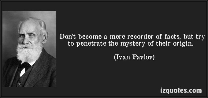 Ivan Petrovich Pavlov, was a Russian and Soviet experimental neurologist, psychologist and physiologist known for his discovery of classical conditioning through his experiments with dogs. Wikipedia
Born: September 26, 1849, Ryazan, Russia
Died: February 27, 1936, Saint Petersburg, Russia
Influenced: B. F. Skinner, John B. Watson, Joseph Wolpe, Antoni Kępiński, W. Horsley Gantt
Siblings: Sergey Pavlov, Dmitry Pavlov, Nikolay Pavlov, Konstantin Pavlov, Piotr Pavlov, Yelena Pavlova, Lidiya Pavlova
Influenced by: Ivan Sechenov, Carl Ludwig, Carl Vogt
Spouse: Seraphima Vasilievna Karchevskaya (m. 1881–1936)
Nationality: Russian, Soviet