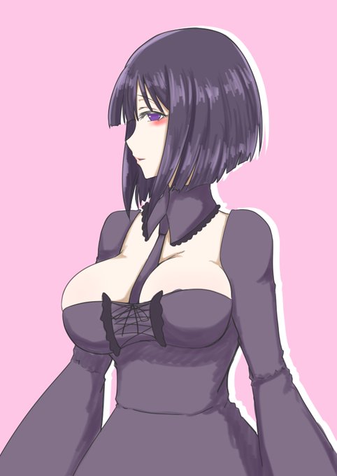 雫たんのエプロンドレスとか無いのも良いなと思った落書き。 