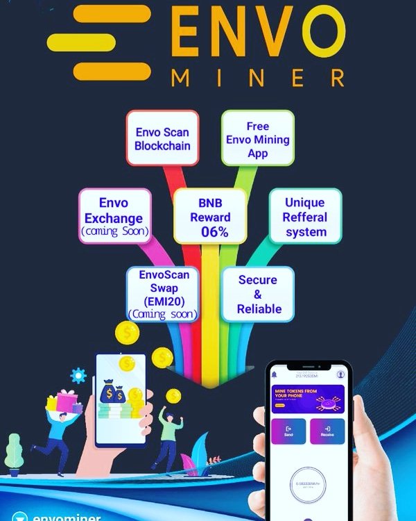 JohnsonJ2424's tweet photo. To the moon ๐๐
#Envominer
#EnvoEx coming soon ๐ฅ๐ฅ๐ฅ
Available on #pancakeswap
#crypto
#cryptotrading
#cryptocurrency
#Giveaway #Airdrops
#BabyDogeCoin #ใใกในใใใฉใผใน #MannKiBaat #GmmtvOuting2023
For more information:๐
https://t.co/fc3NdG17Kz https://t.co/kp3b5zd1ZC
