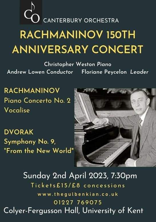 We have a fabulous concert coming up on Sunday 2 April. Get a ticket while you still can!