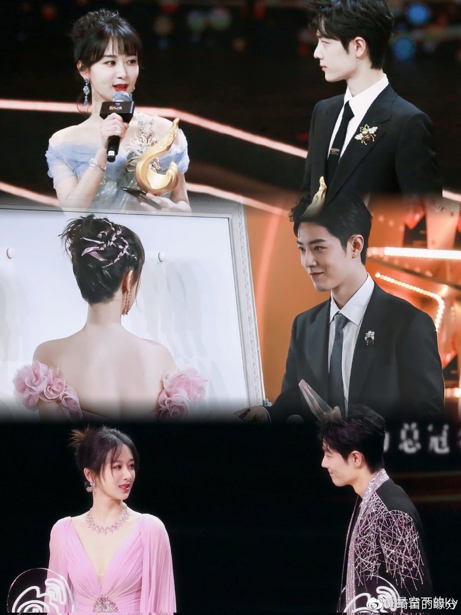 xzTheatreActor's tweet photo. Anyway I love xiao zhan and yang zi 's smilez for each other sm 🥹🥹 https://t.co/VKlx1fn0ty