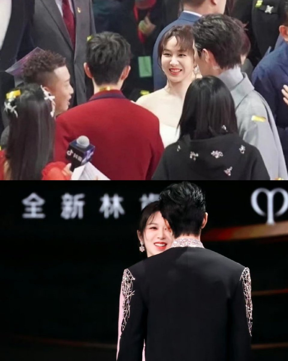 xzTheatreActor's tweet photo. Anyway I love xiao zhan and yang zi 's smilez for each other sm 🥹🥹 https://t.co/VKlx1fn0ty