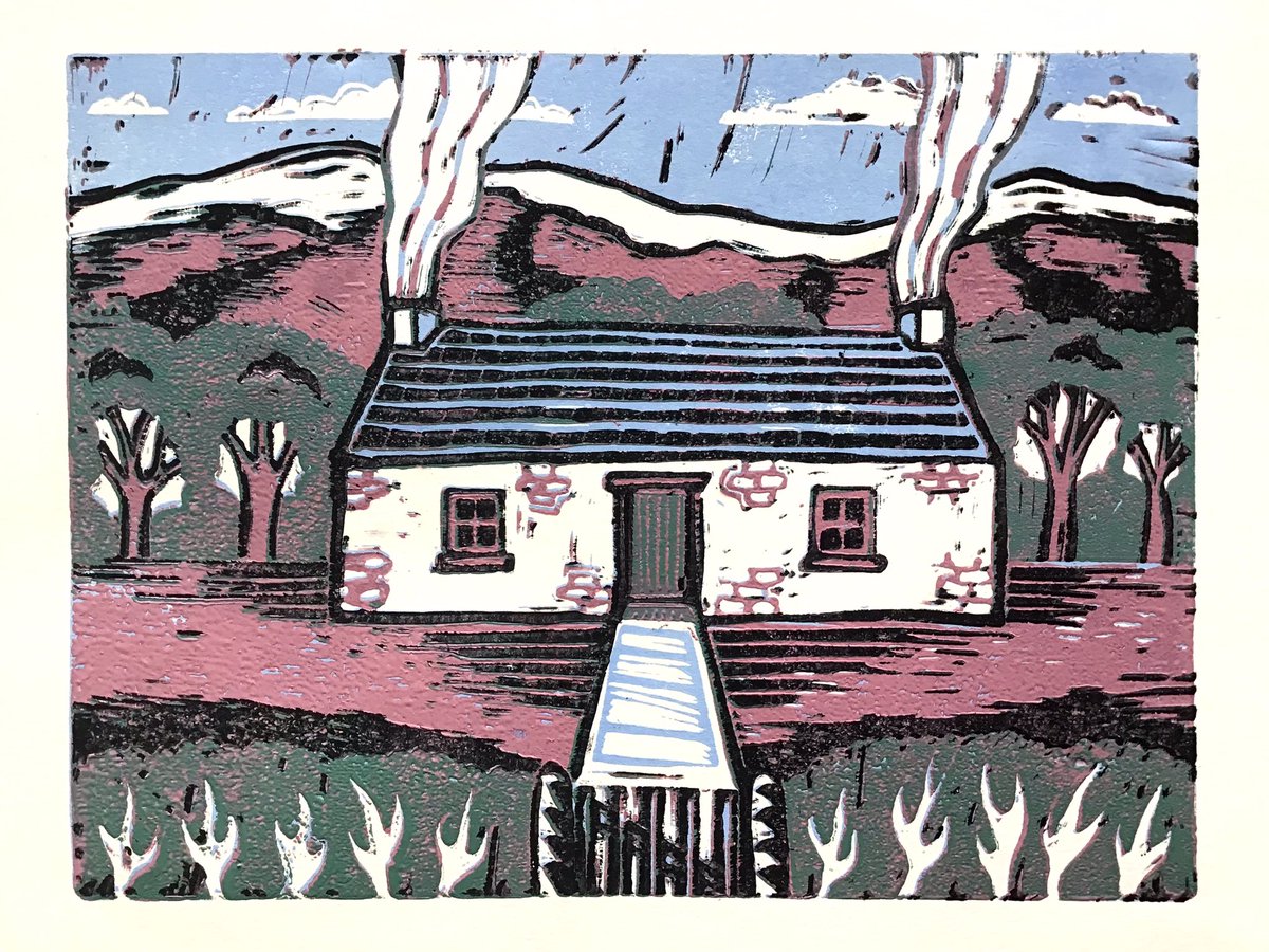MattPearceArt's tweet photo. My third attempt at a multi-layer #linocut…

#Welshart #artontwitter https://t.co/w86ZIhi39H