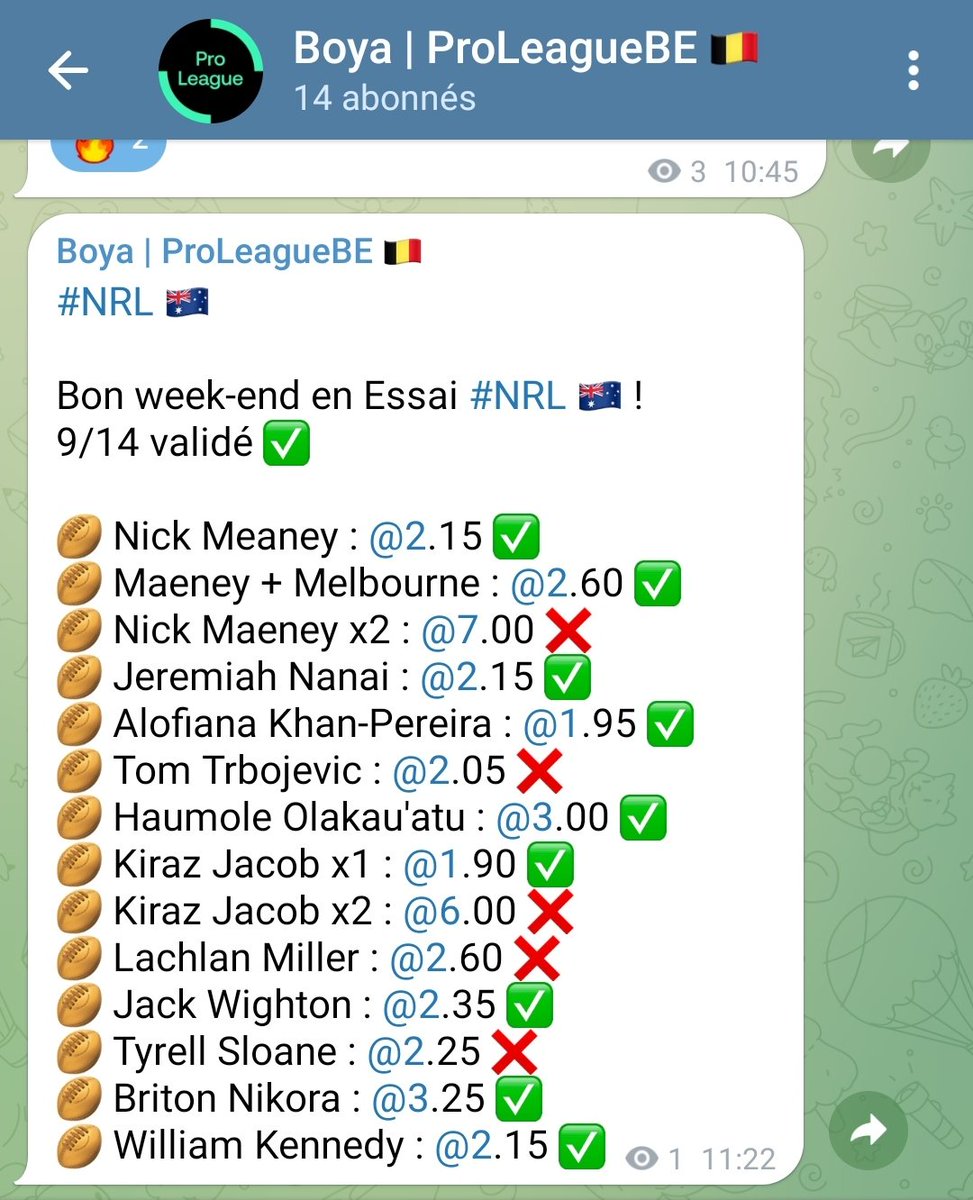 Boya | Pronos tweet media