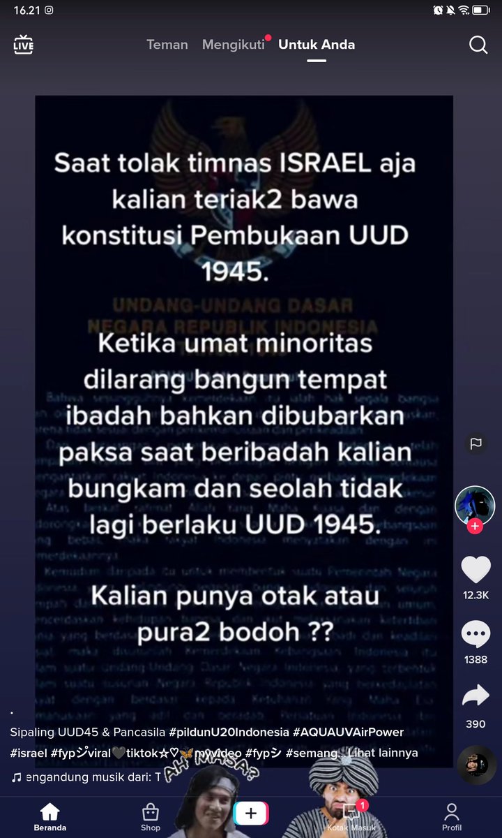 alfino77409922's tweet photo. @idextratime Dapet dari tiktok https://t.co/7mrvW8dFYP