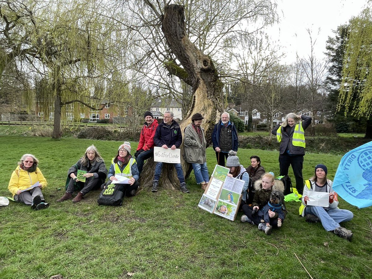 SitForClimate's tweet photo. #SitForClimate in Farnham. 10 minutes every Saturday at 11am. Followed by outreach for #TheBigOne 21 April at Parliament to #UniteToSurvive
#ClimateCrisis
#ActNow https://t.co/Mlegi56sAV